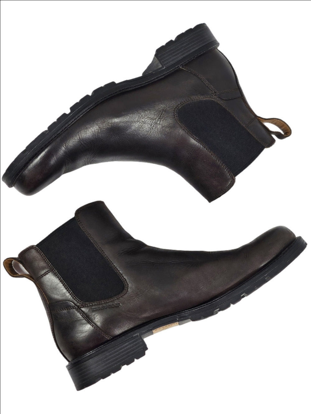 Merrell Legacy Dark Brown Leather Pull On Waterproof Chelsea Boot Size 11.5